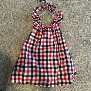 NWOT Tommy Bahama girls plaid summer dress